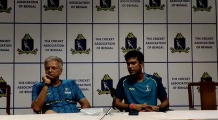 কোচ ডব্লুবি রমনের সঙ্গে সিএবি-তে সাংবাদিক বৈঠকে লক্ষ্মীরতন শুক্লা| Oneindia Bengali