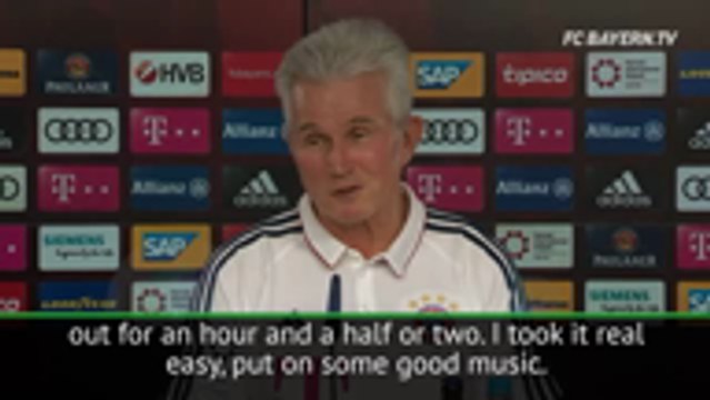 Gym, music and football - Heynckes describes his perfect Sunday