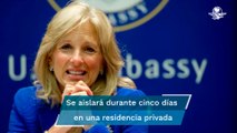 Jill Biden, primera dama de EU, da positivo a Covid-19