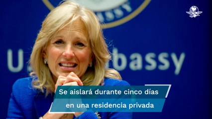 Jill Biden, primera dama de EU, da positivo a Covid-19