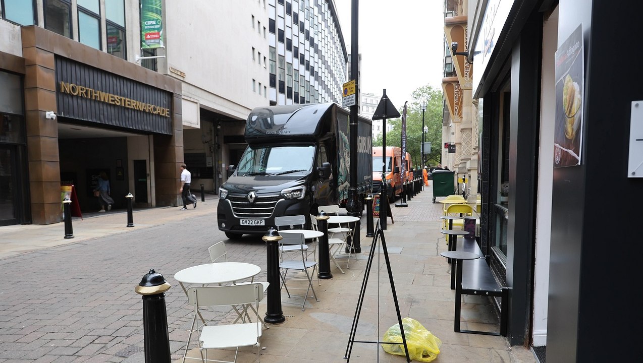 Man arrested after woman stabbed in front of terrified shoppers in Birmingham city centre