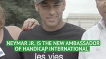 Neymar becomes new Handicap International ambassador