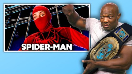 WWE Superstar Shelton Benjamin rates 9 wrestling scenes from movies and tv