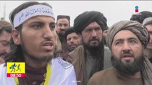 Talibanes festejan un año en el poder