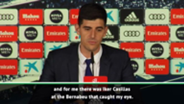 Real Madrid attracted me from a young age - Courtois
