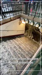 De violents orages frappent Paris et sa banlieue