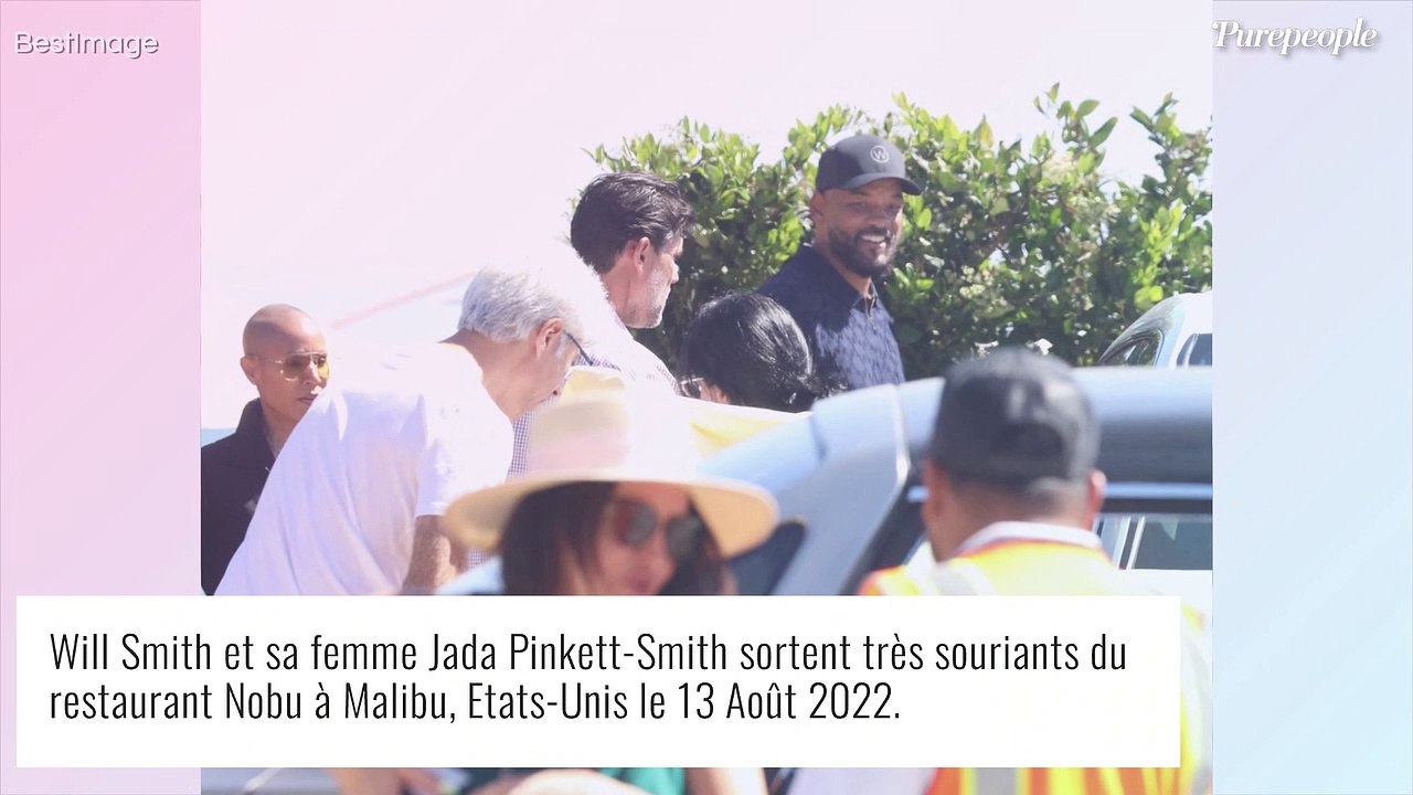 Will Smith : 1re apparition publique avec sa femme Jada depuis sa gifle aux Oscars