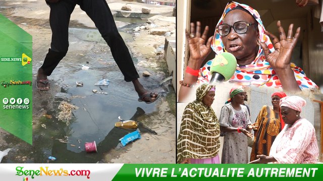 HLM 5 - Cohabitation avec les eaux usées : Colère noire des habitants qui alertent les autorités