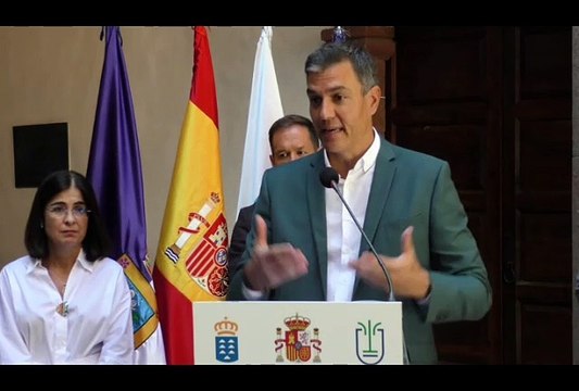 Sánchez señala que el Centro de Vulcanología en Canarias estará donde “digan los técnicos”