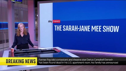 Darius Campbell Danesh found dead aged 41 - Former Pop Idol contestant