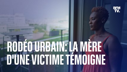 Rodéo urbain: le témoignage de la mère de Kenya, percutée à Pontoise