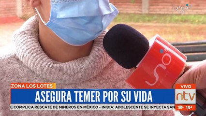 Mujer agredida por su pareja teme por su vida