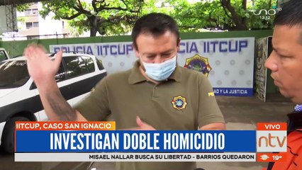 Investigan doble homicidio en San Ignacio