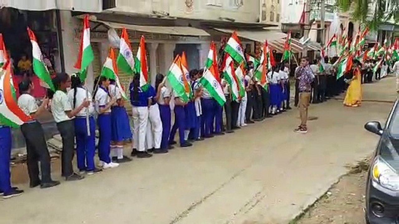 अनोखे अंदाज में मनाया आजादी का अमृत महोत्सव, चह...