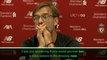 Klopp fails in dramatic Liverpool press conference exit