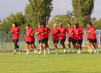 ALG Spor, Brann maçının hazırlıklarını Sırbistan'da sürdürdü