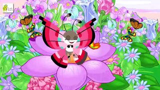 Butterfly Butterfly whence do you come | Kids Nursery Rhyme by Turtle Kids