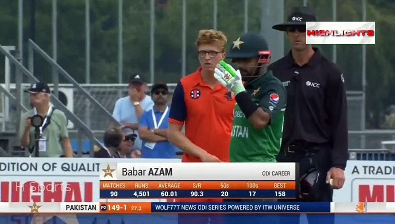 Pakistan vs Netherland 1st ODI Highlights | 16th August 2022 | PAK vs NED