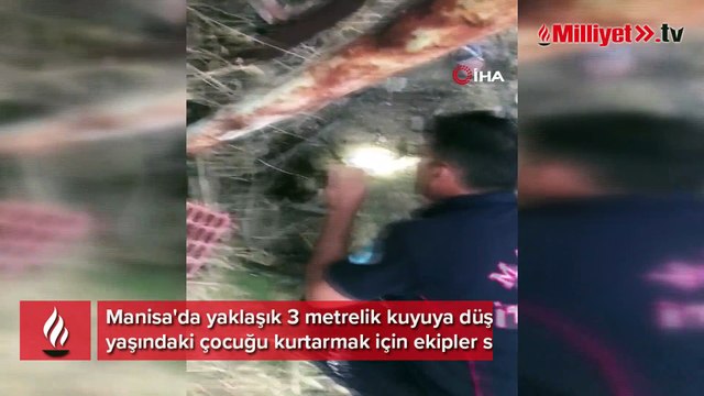 Zamanla yarış! Kuyuya düşen çocuğu kurtarmak için ekipler bölgede