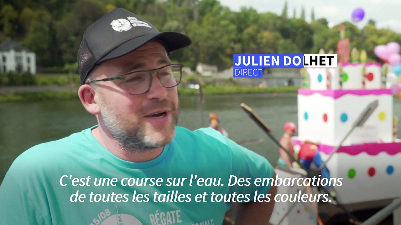 Belgique: la Régate des baignoires de Dinant célèbre ses 40 ans