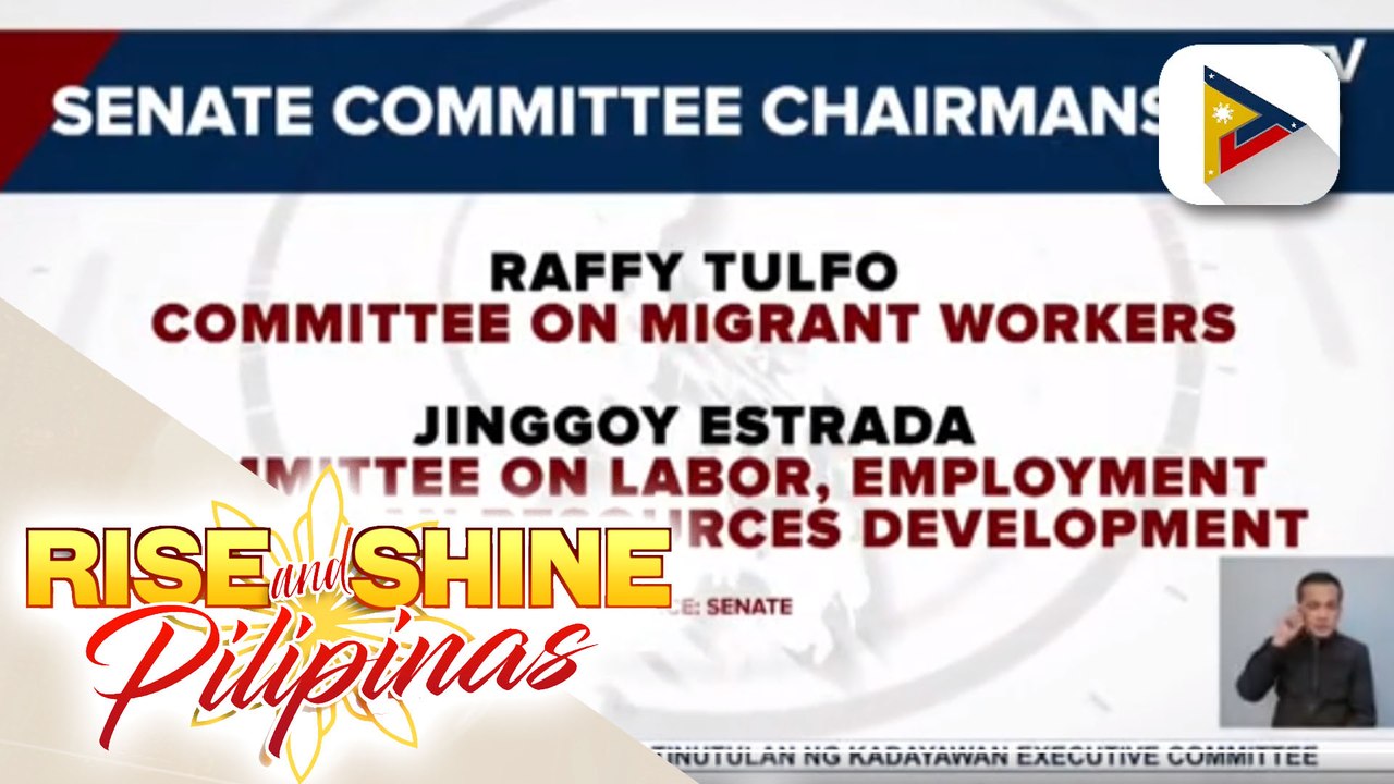5 pang Committee Chairmanships sa Senado, pinunan na