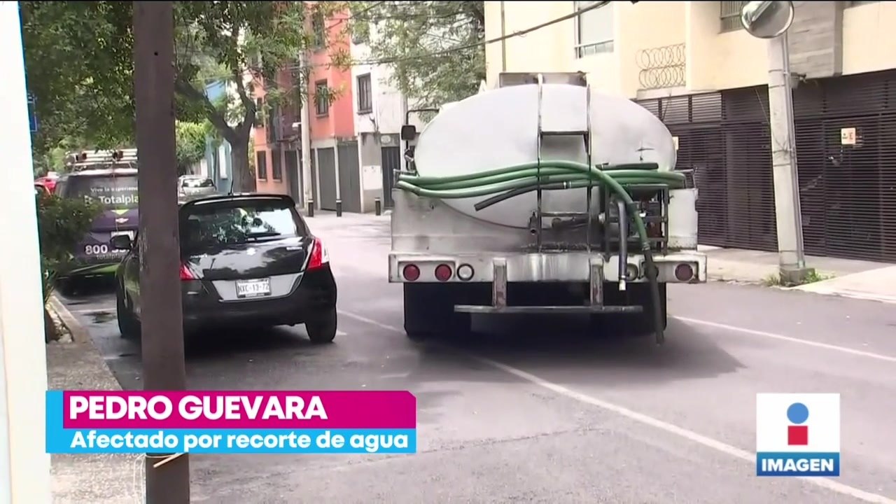 Recorte de agua en la CDMX ya afecta a habitantes de Iztapalapa