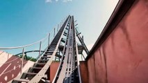 Piraten Roller Coaster (Djurs Sommerland Amusement Park - Nimtofte, Denmark) - Roller Coaster POV Video - Front Row
