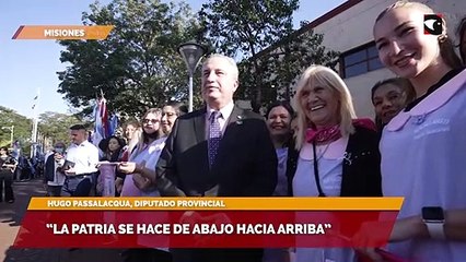 “La Patria se hace de abajo hacia arriba”