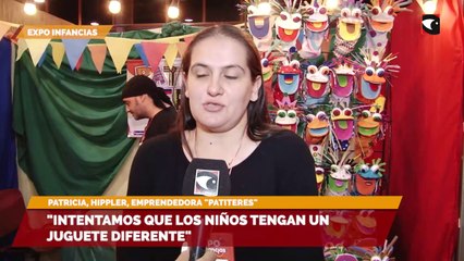 "Intentamos que los niños tengan un  juguete diferente"