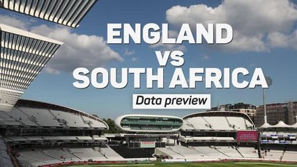 England v South Africa - Data Preview