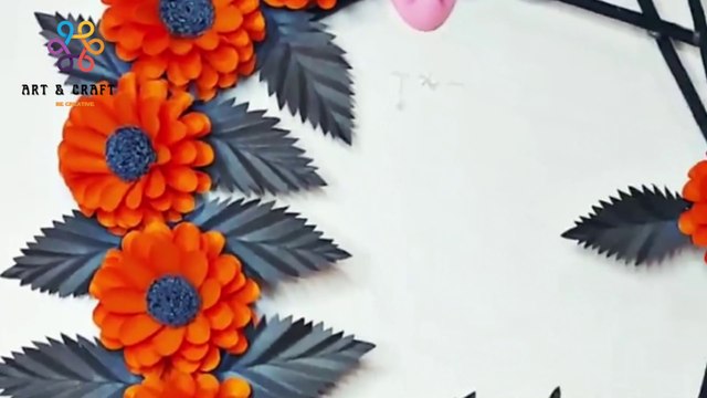 Paper Wall Craft DIY Ideas || Easy With Art & Craft Be Creative