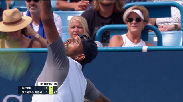 Nick Kyrgios v Alejandro Davidovich Fokina