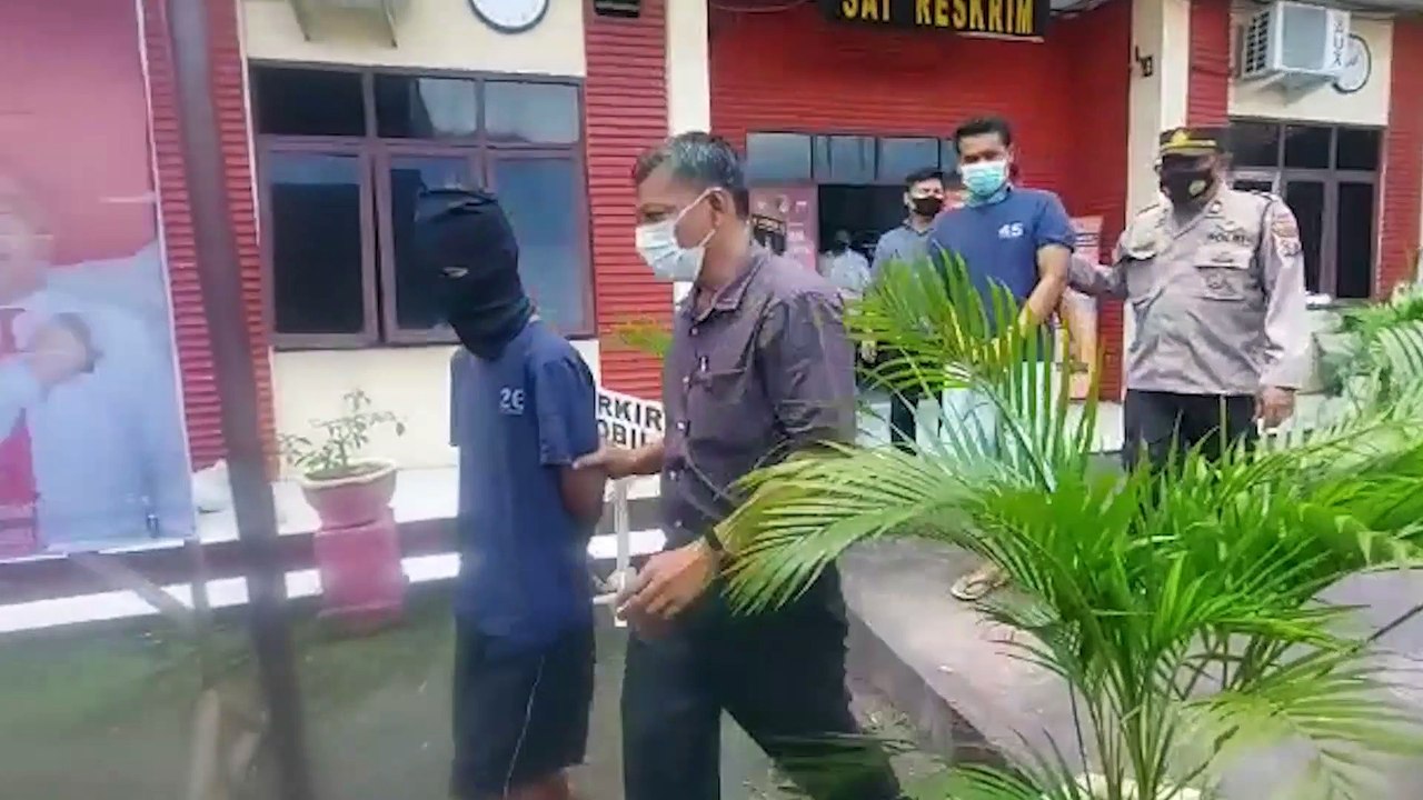 Pelaku Pembunuhan IRT di Persiakan Ditangkap Po...