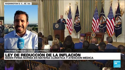 Informe desde Washington: Biden firmó ley en materia climática y atención médica