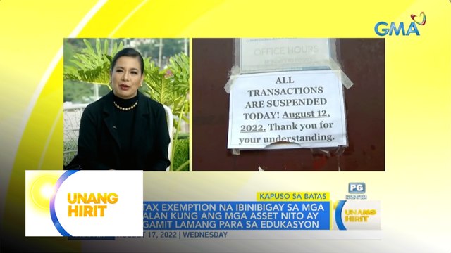 Kapuso sa Batas: Usapin tungkol sa pagsasara ng mga eskuwelahan | Unang Hirit