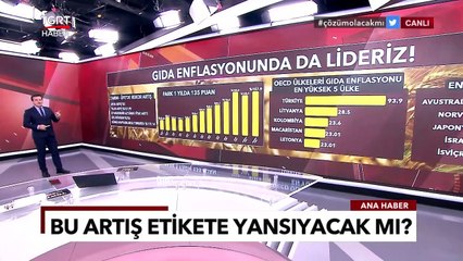 OECD Verileri Açıklandı: Gıda Enflasyonunda Türkiye Zirvede