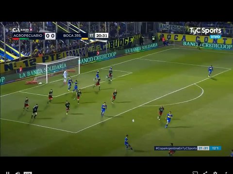 Copa Argentina 2022: Agropecuario 0 - 0 Boca Jrs (Primer Tiempo)