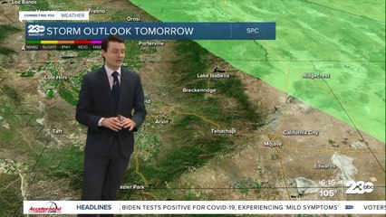23ABC Evening weather update August 16, 2022
