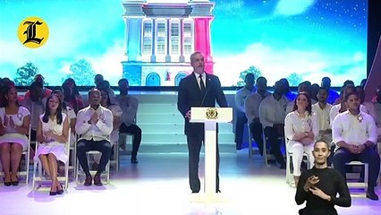 Luis Abinader dice se subió licitación para la segunda fase de verja fronteriza con Haití