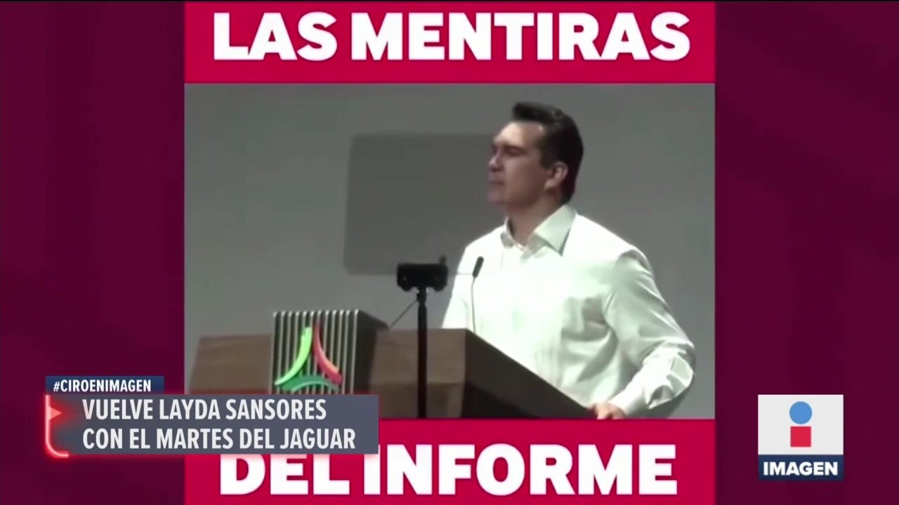 Layda Sansores regresa con el "Martes del Jaguar"