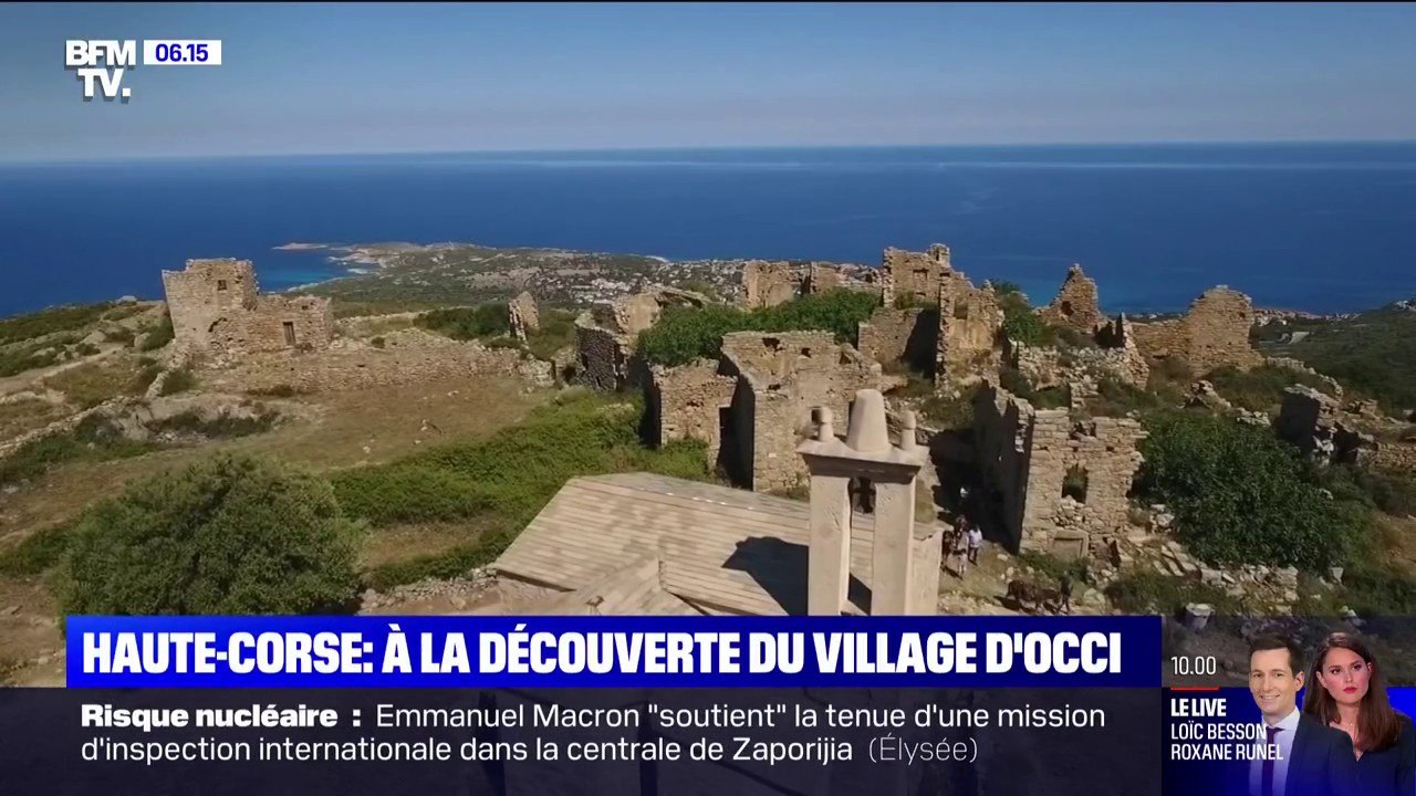 C'est vos vacances: à la découverte du village abandonné d'Occi en Haute-Corse