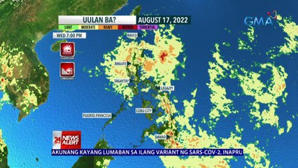 Pag-uulan sa buong Luzon asahan pa rin | 24 Oras News Alert