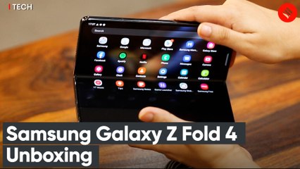 Tải video: Samsung Galaxy Z Fold 4 Unboxing: The Most Premium Samsung Foldable Is Here