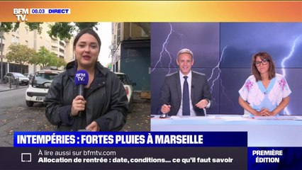 Download Video: Marseille: après des pluies diluviennes cette nuit, la situation se stabilise, mais le département des Bouches-du-Rhône reste en vigilance orange