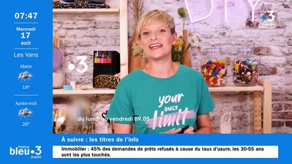 17/08/2022 - Le 6/9 de France Bleu Drôme Ardèche en vidéo