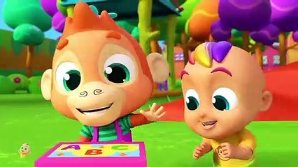 ABC Song _ Alphabets Song For Kids _ Songs For Babies _ Nursery Rhymes with Zoobees _ Kids Song