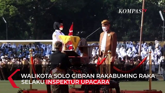 Paskibra Menangis Bendera Merah Putih Gagal Berkibar di Solo pada HUT ke-77 RI