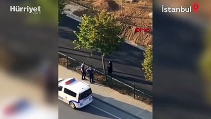 Esenler'de mahalleli ve polisi alarma geçiren ilginç görüntü