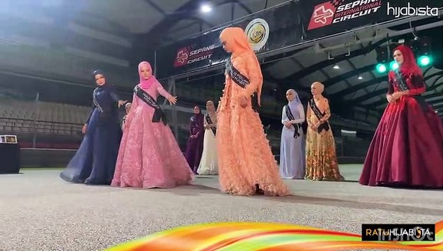 Aunee tersingkir di pentas catwalk _ BTS Ratu Hijabista Ep3