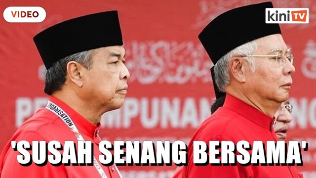 'Susah senang bersama' - Zahid seru ahli Umno bersolidariti buat Najib